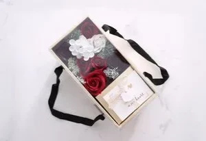 Aromatherapy Candle Soap Flower Gift Box